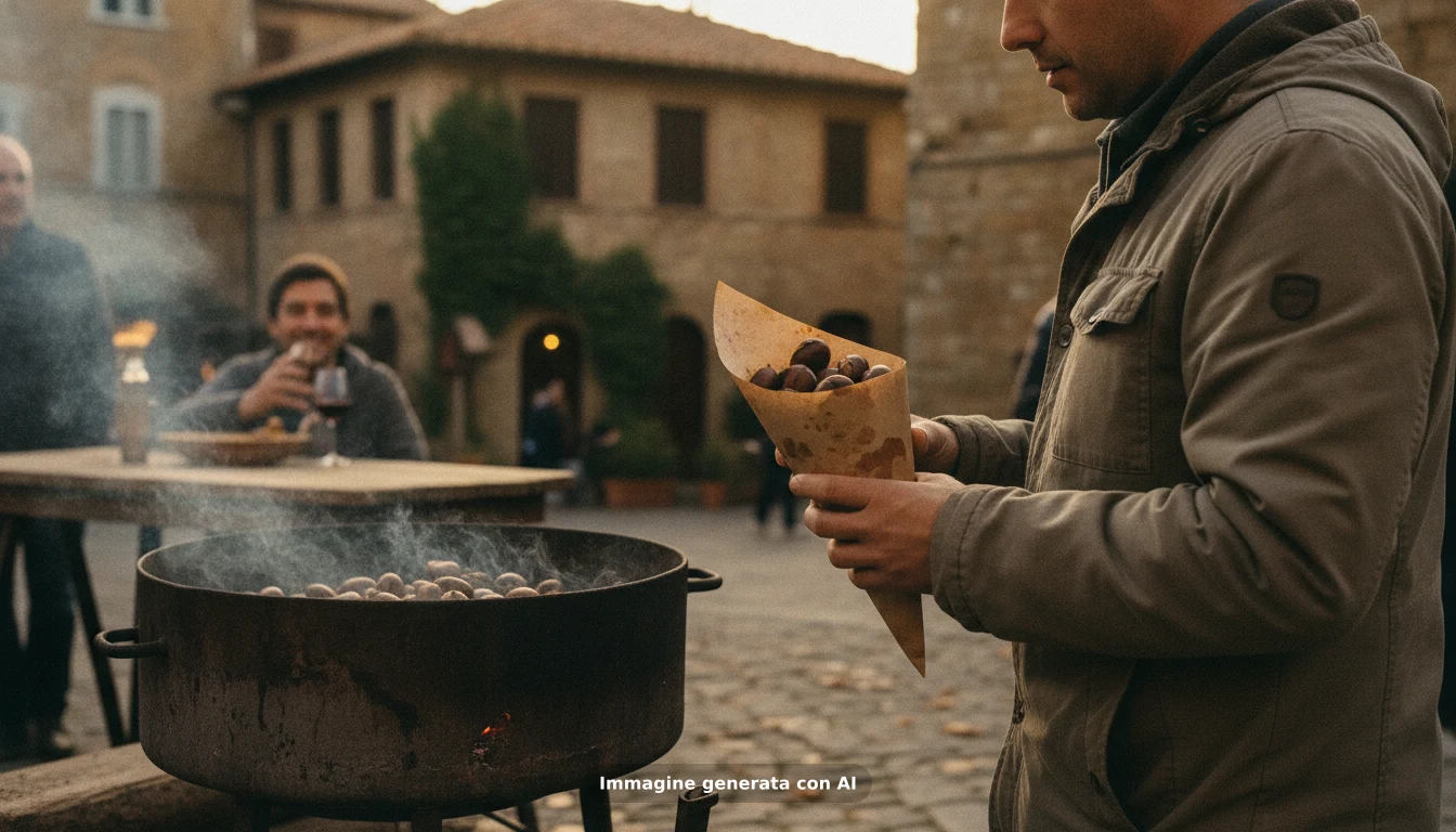 Anzio, la Castagnata di Novembre torna nel centro storico