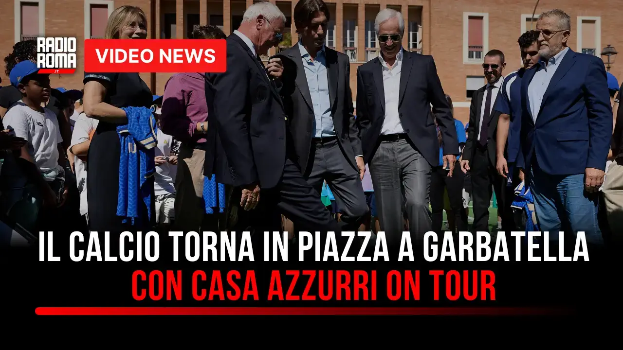 A Garbatella riparte Casa Azzurri On Tour: sport di strada, istituzioni e attesa per la Nations League