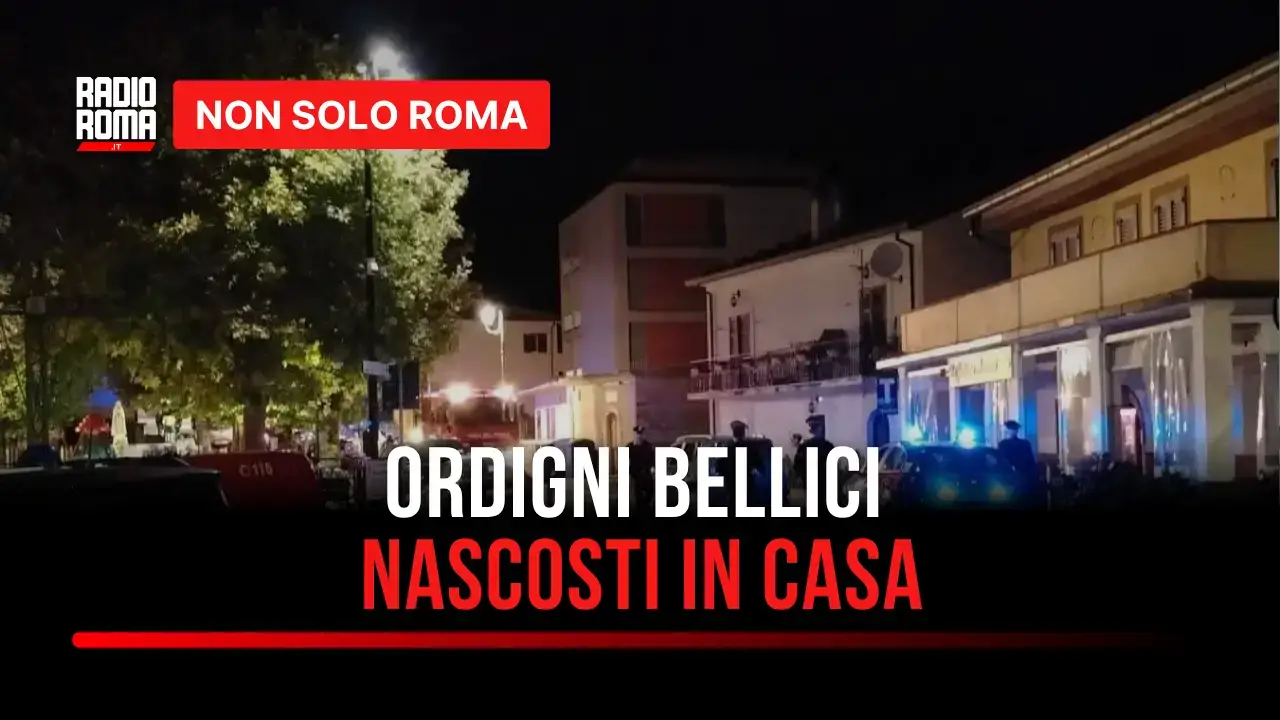 Ordigni bellici nascosti sotto il letto: scoperta shock a Campoli Appennino, "Solo un accumulatore seriale"