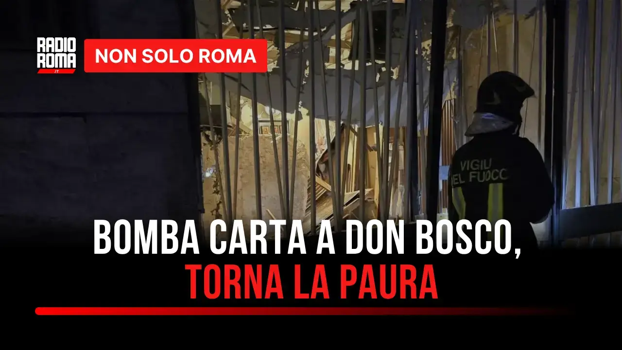Bomba carta a Don Bosco: danneggiata enoteca, indaga la polizia