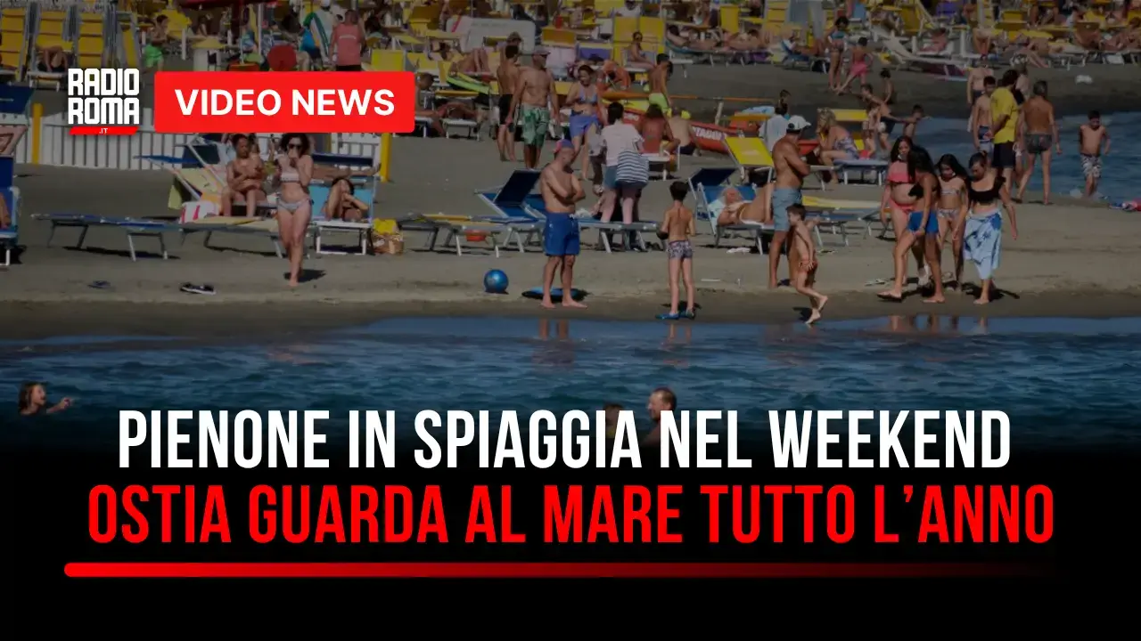 Pienone in spiaggia nel weekend, Ostia guarda al mare tutto l'anno
