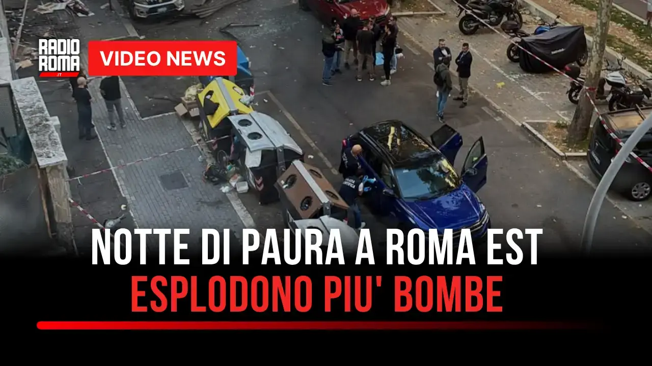 Roma Est, due esplosioni nella notte: indagine su una possibile scia di intimidazioni