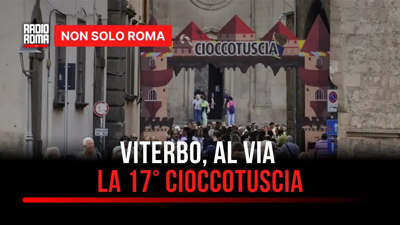 Viterbo, al via la 17° edizione di "CioccoTuscia": la quattro giorni dedicata alla tradizione e alla qualità