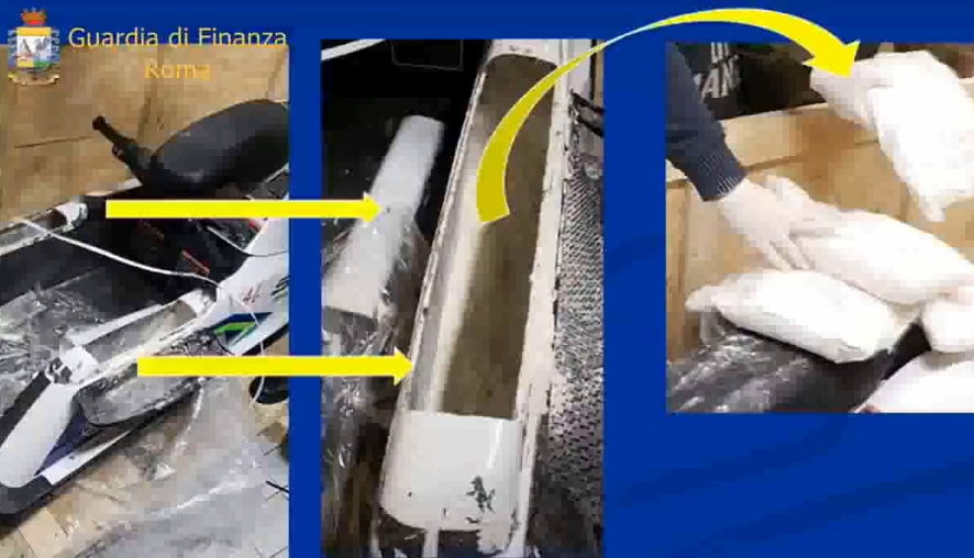 Trasportavano cocaina dal Sud America a Roma su moto d'acqua: arrestata banda narcotrafficanti