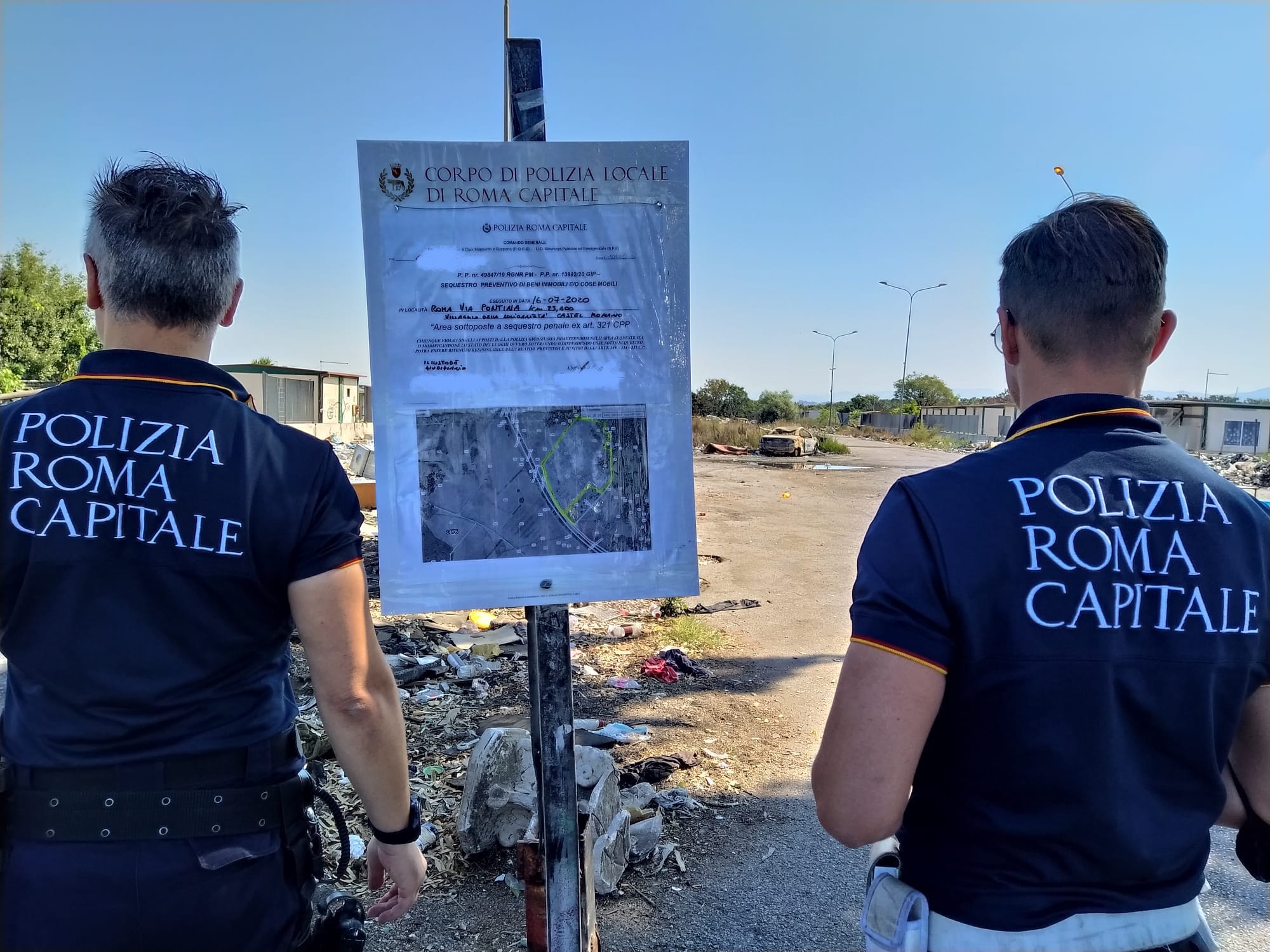 Nomadi, sequestrato Villaggio della Solidarietà a Castel Romano
