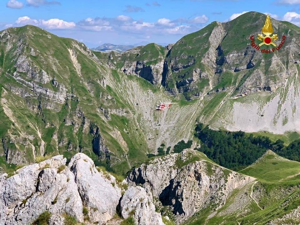 Rieti, escursionista precipita sul Terminillo: morto 73enne