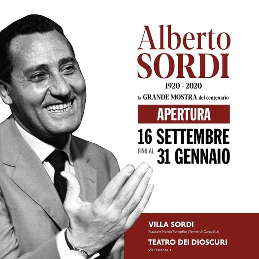 Alberto Sordi, apre domani al pubblico la villa a Caracalla: una mostra per celebrare il mito