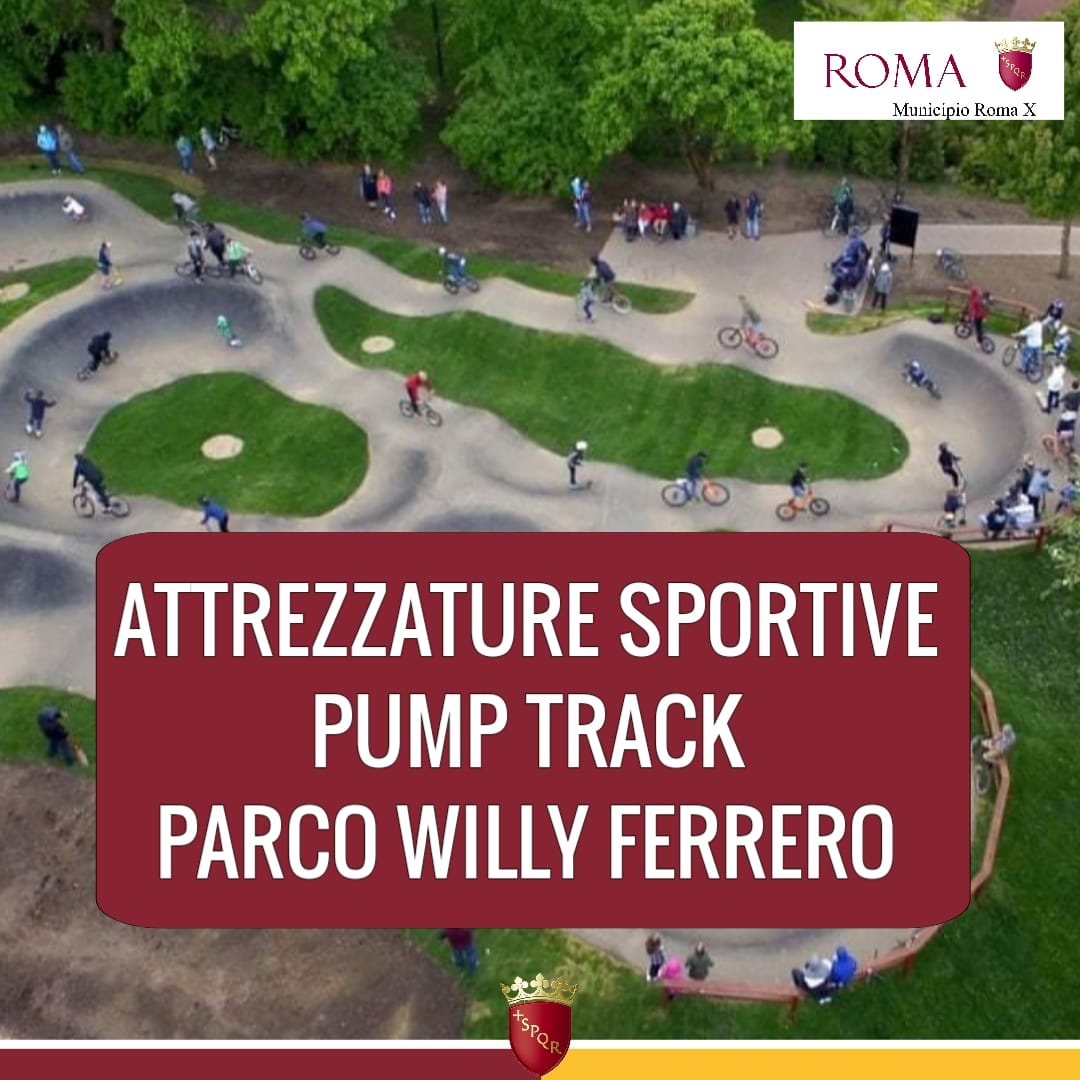 Ostia, Municipio X: a piazza Gasparri arriva il Pump track