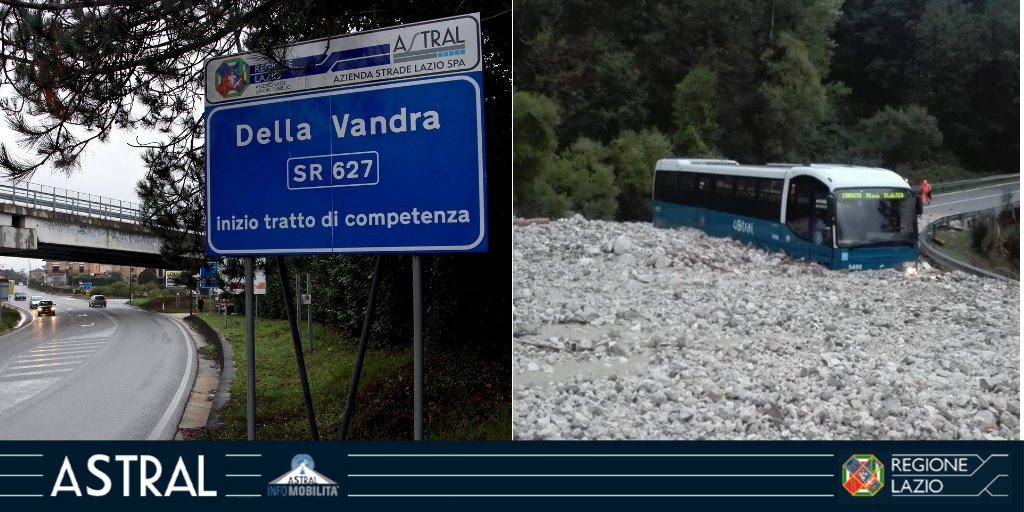 Frosinone, accoltellato operaio al lavoro in cantiere frana strada della Vandra