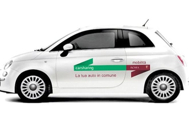 Roma, oltre 100 nuovi parcheggi per il car sharing