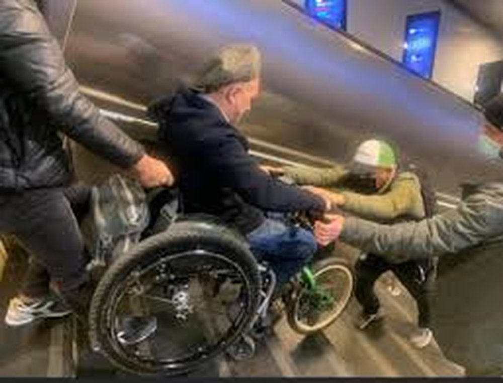 Disabili: a Roma prendere un treno o una metro è impossibile, Stazione Termini in primis