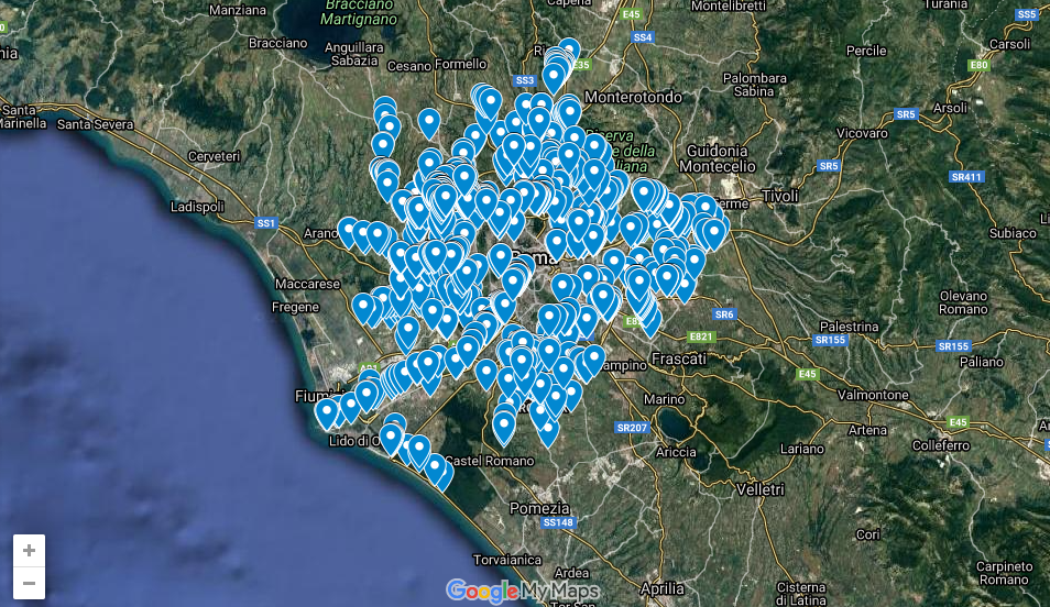 Roma, 1000 discariche abusive e la mappa di Legambiente