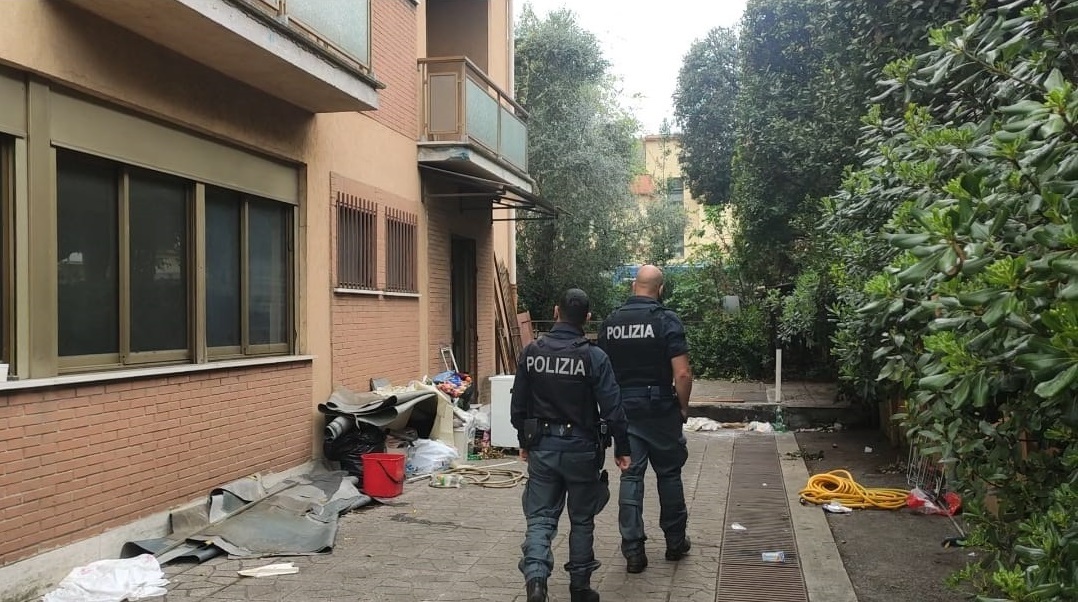 Castel Giubileo, sgomberata palazzina occupata da 18 persone