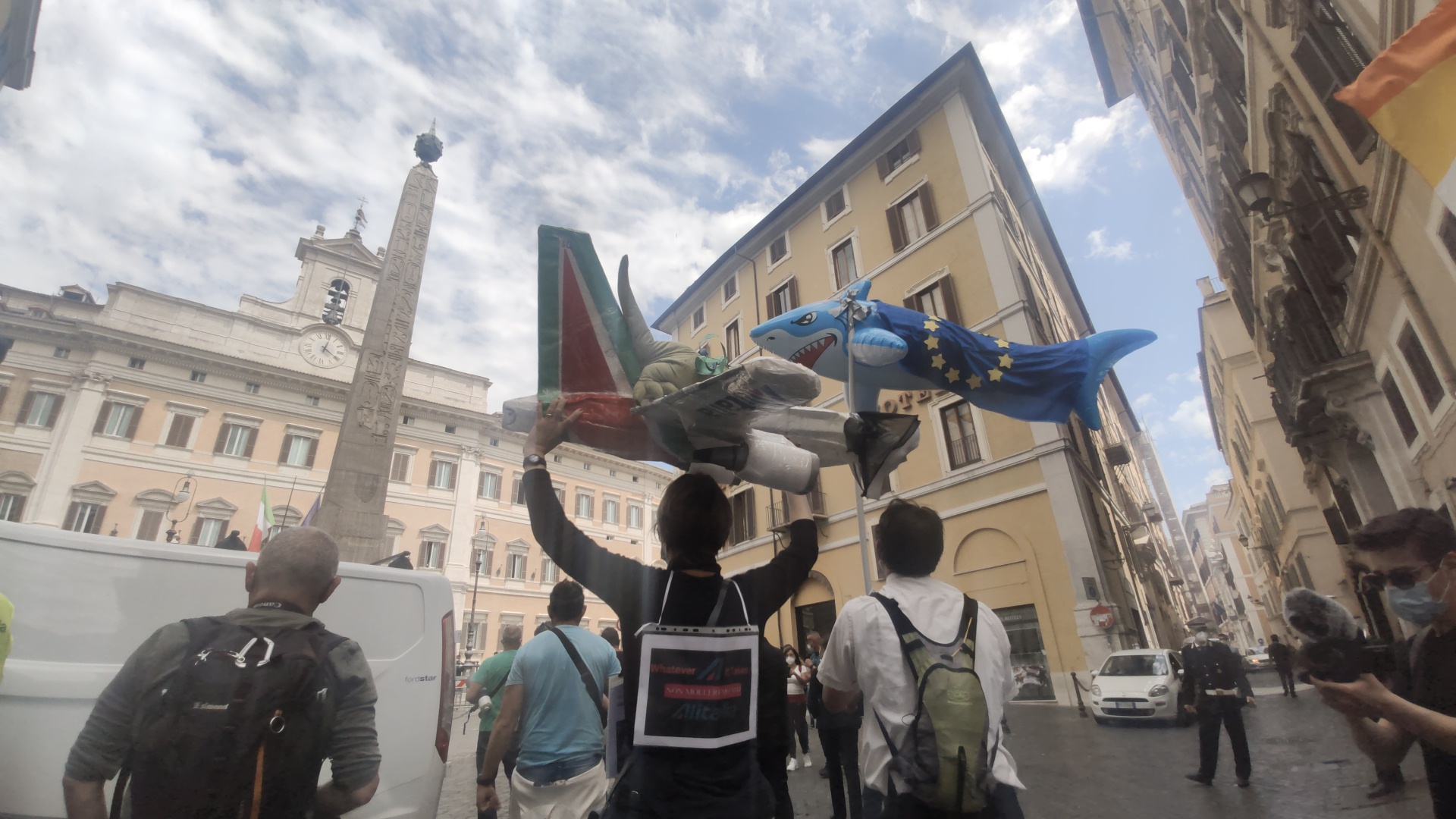 Roma, Alitalia scende nuovamente in piazza. "Devono assumersi le loro responsabilità"