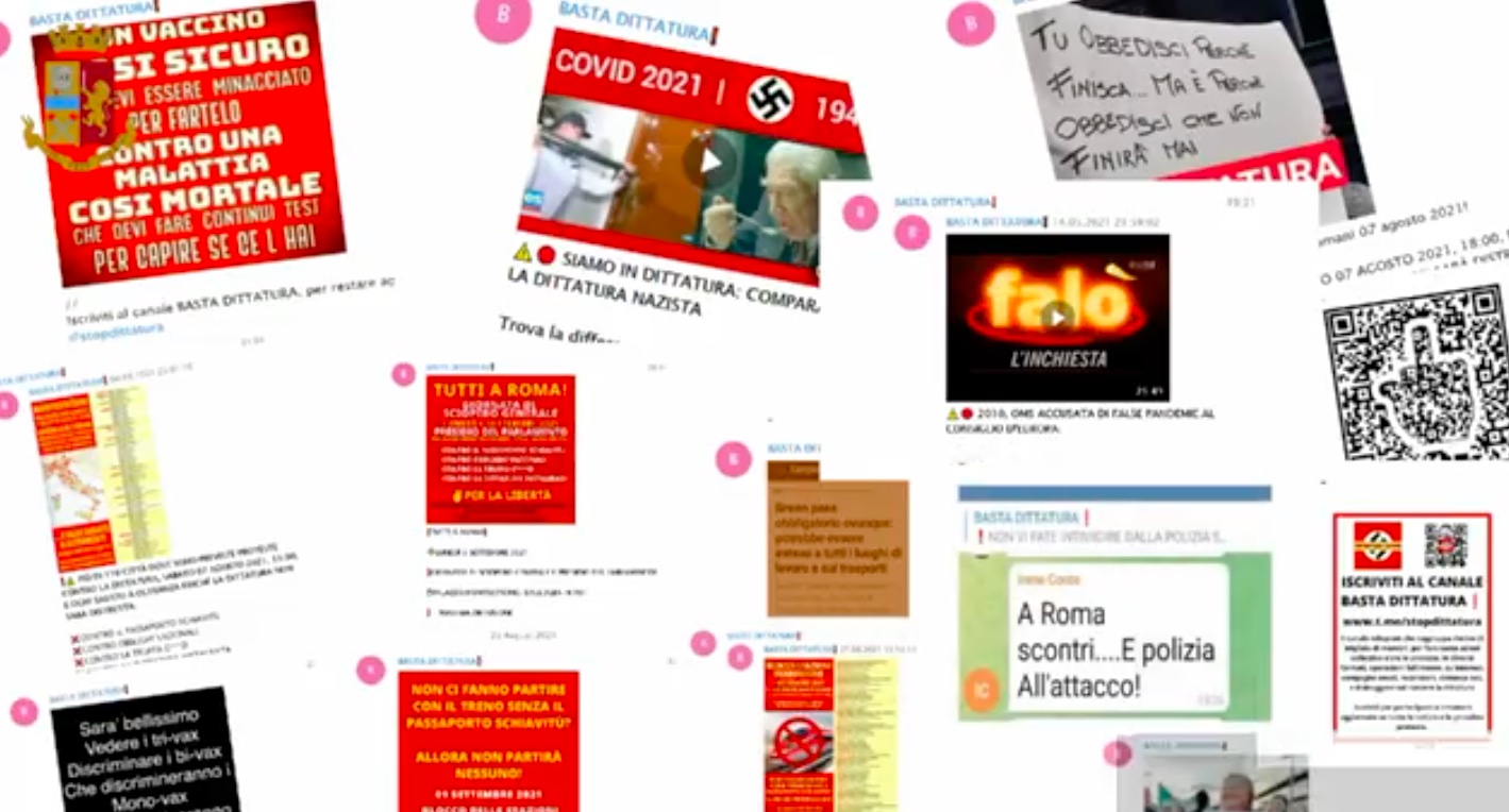 Green pass, 17 perquisizioni attivisti chat "Basta dittatura": blitz anche a Roma
