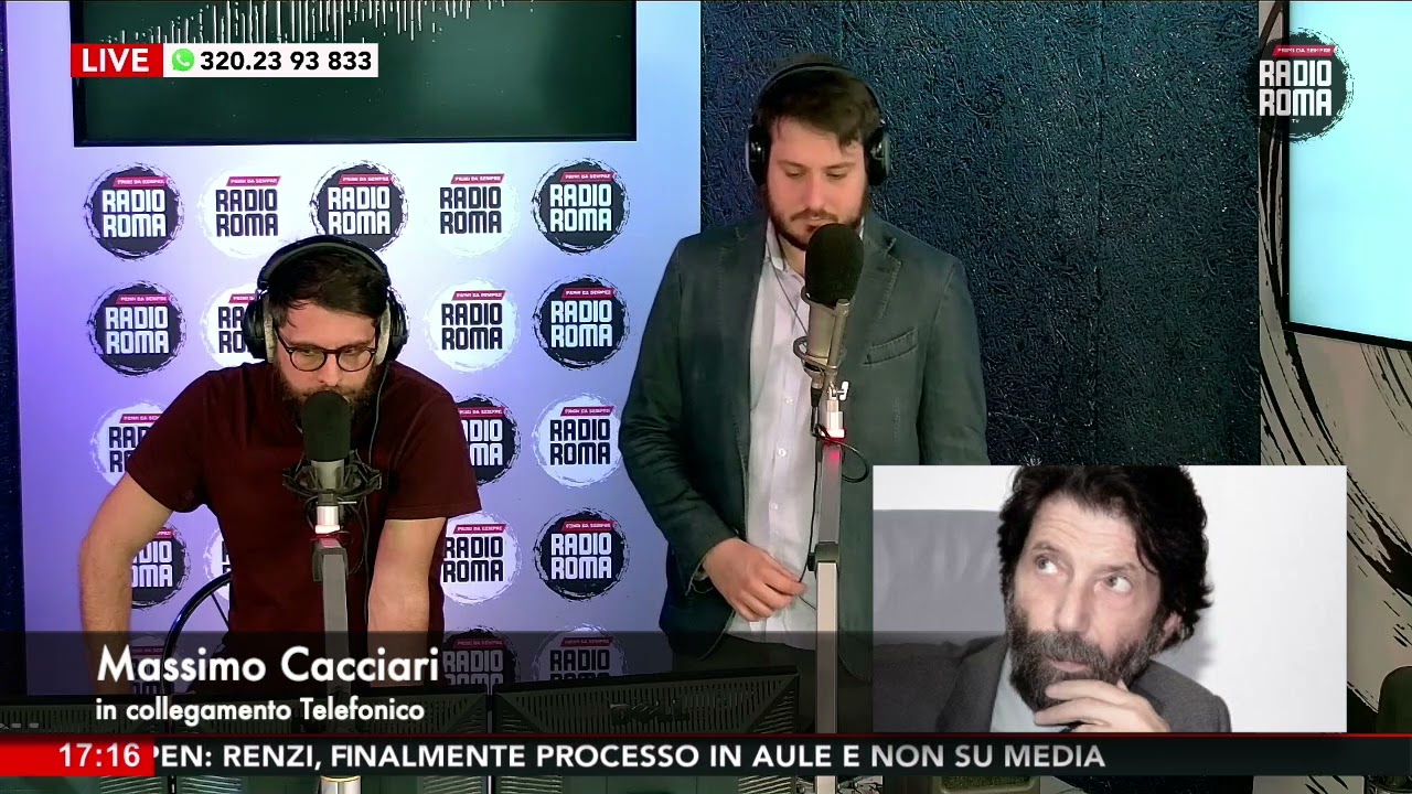 Cacciari, a Radio Roma contro lo schwa: "Imporre così il rispetto è patetico"