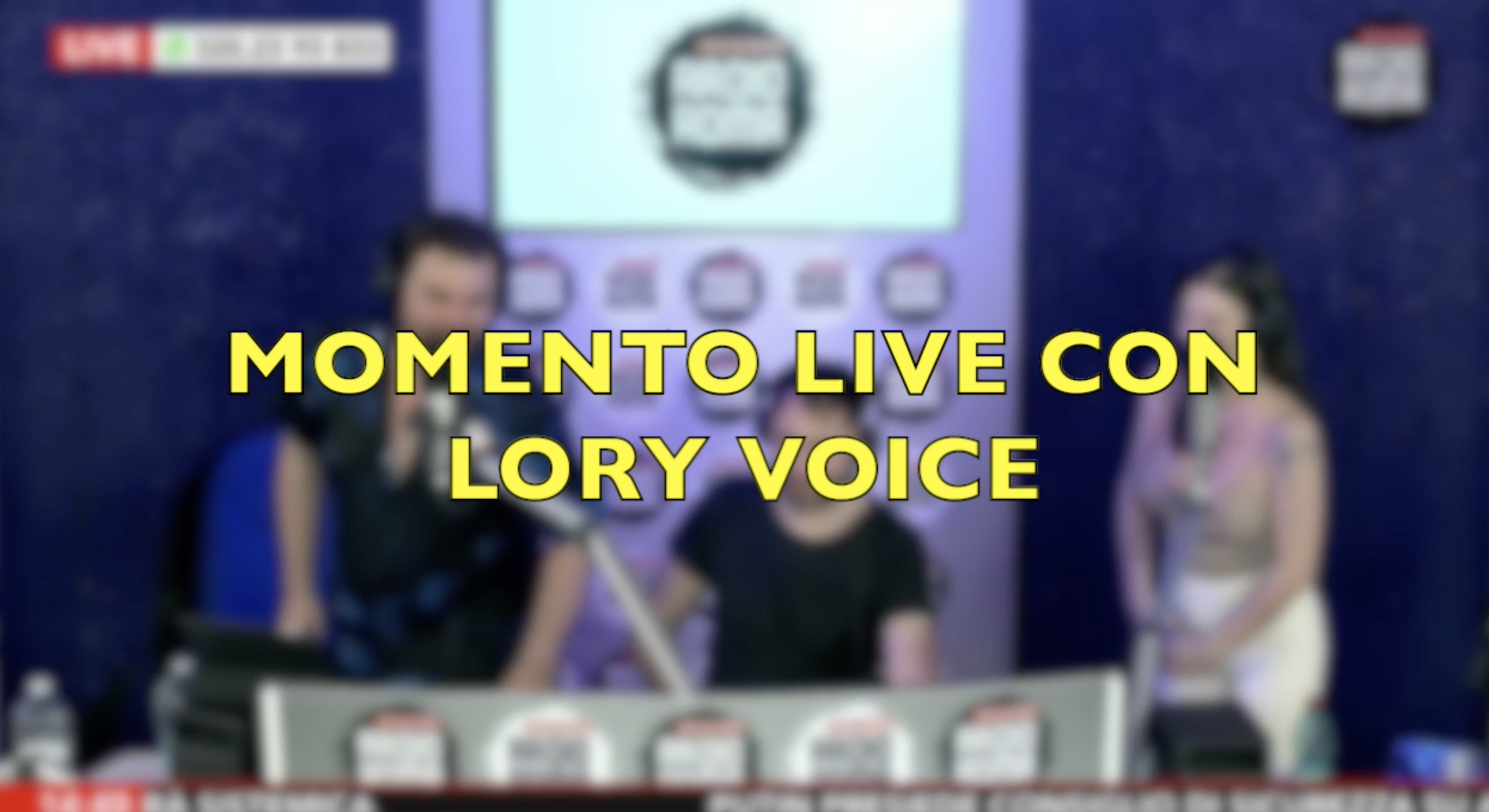 Momento live con Lory The Voice da Sarallo Famosi con Lele Sarallo