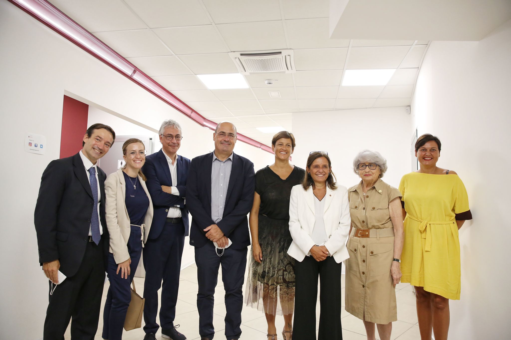 Roma, Zingaretti inaugura il primo centro antiviolenza alla Sapienza