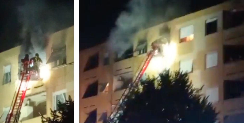 Roma, incendio in palazzo a Tor Bella Monaca: alcuni intossicati dal fumo