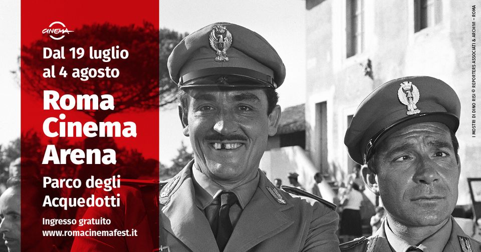 Roma Cinema Arena apre al parco degli Acquedotti: grandi film presentati dai maestri del cinema
