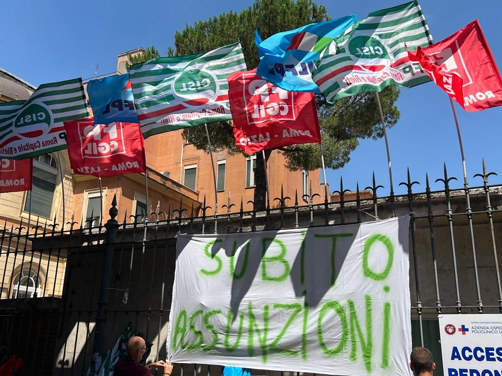 Sanità, sindacati Lazio: organici vuoti e aumento contagi, strutture a rischio paralisi