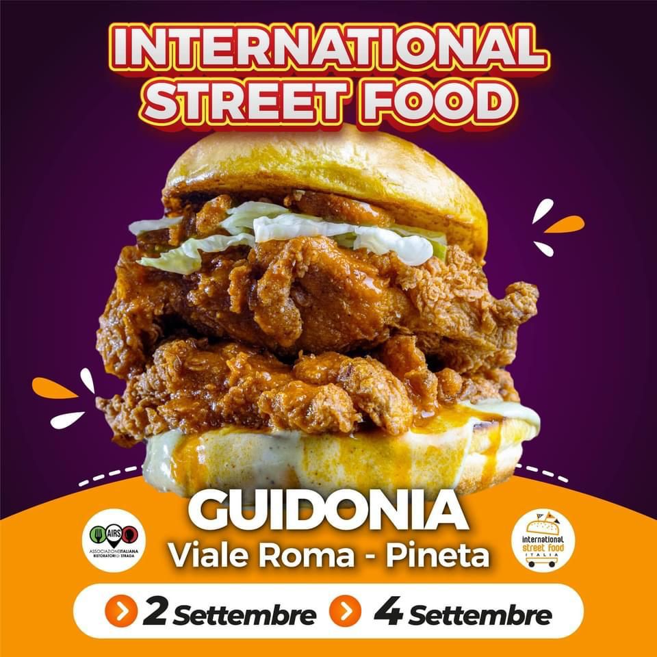Guidonia, da oggi fino a domenica 4 l'International Street Food