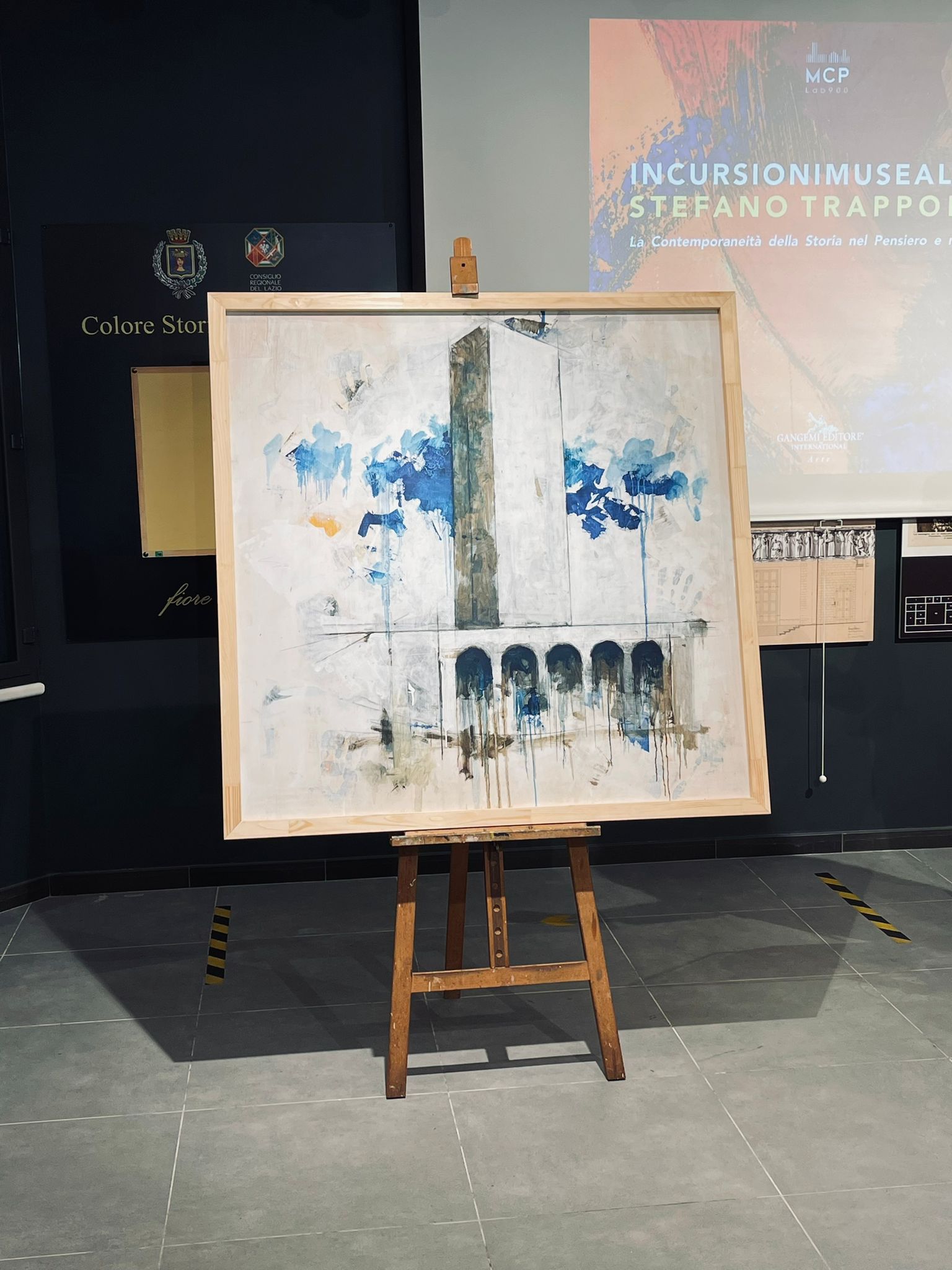 Pomezia, presentata al Museo cittadino l'opera "Torre" di Stefano Trappolini