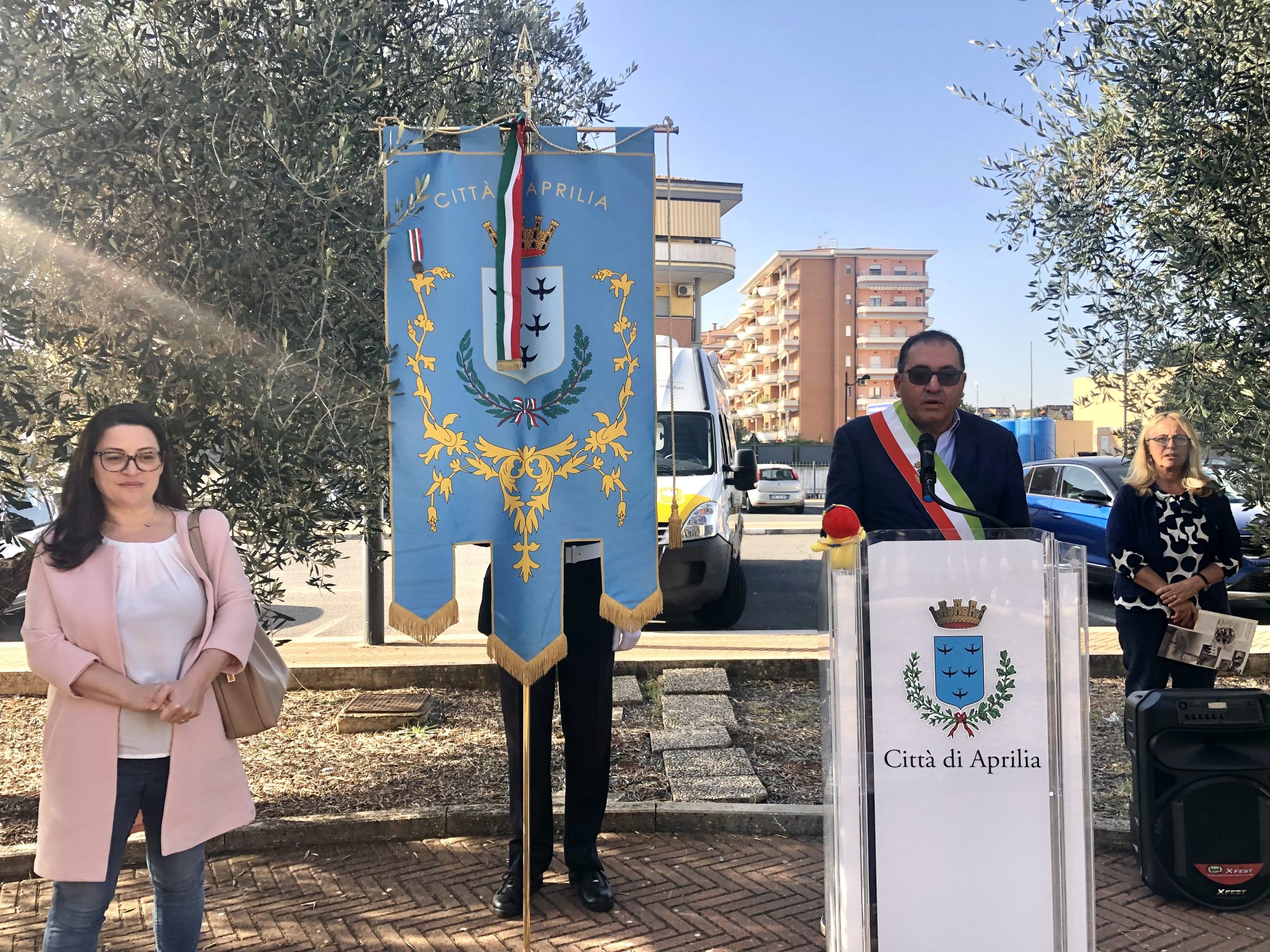 Aprilia, parco pubblico intitolato a "Il dono". In città la nuova plasmateca
