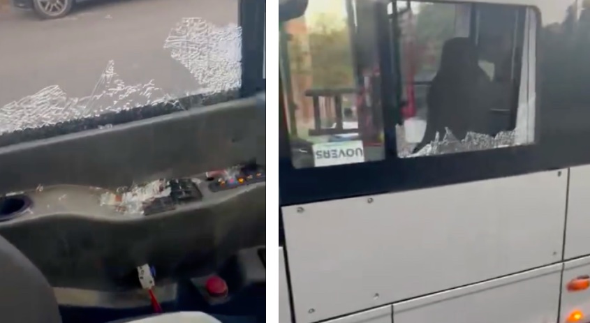 Sassi contro bus a Roma: paura ma nessun ferito