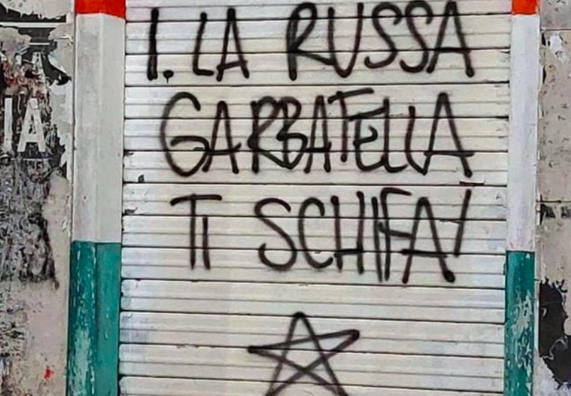 Scritte contro Ignazio La Russa: procura di Roma apre inchiesta