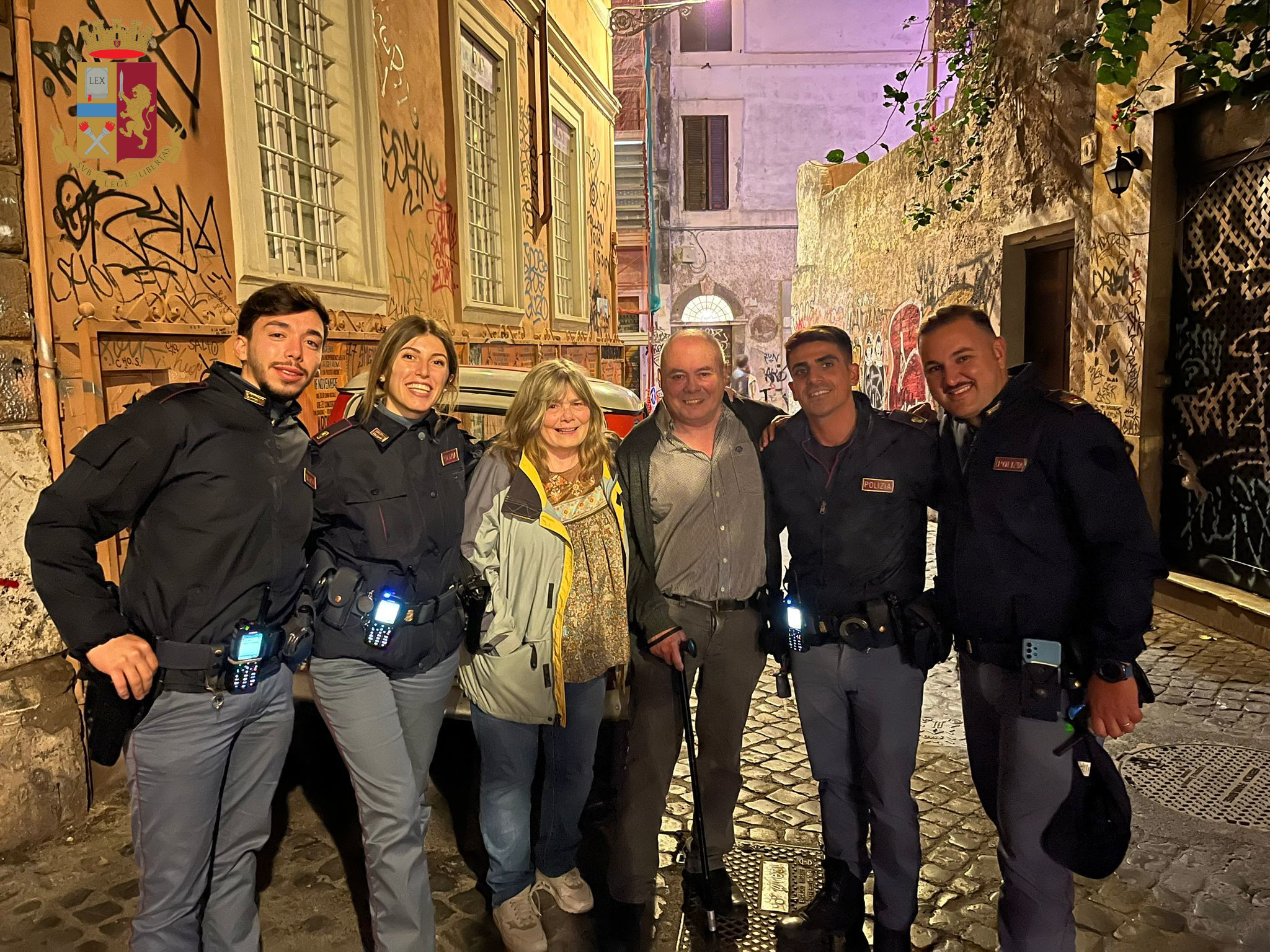 Turista argentino con amnesia si perde a Trastevere: il 72enne era a Roma in viaggio di nozze