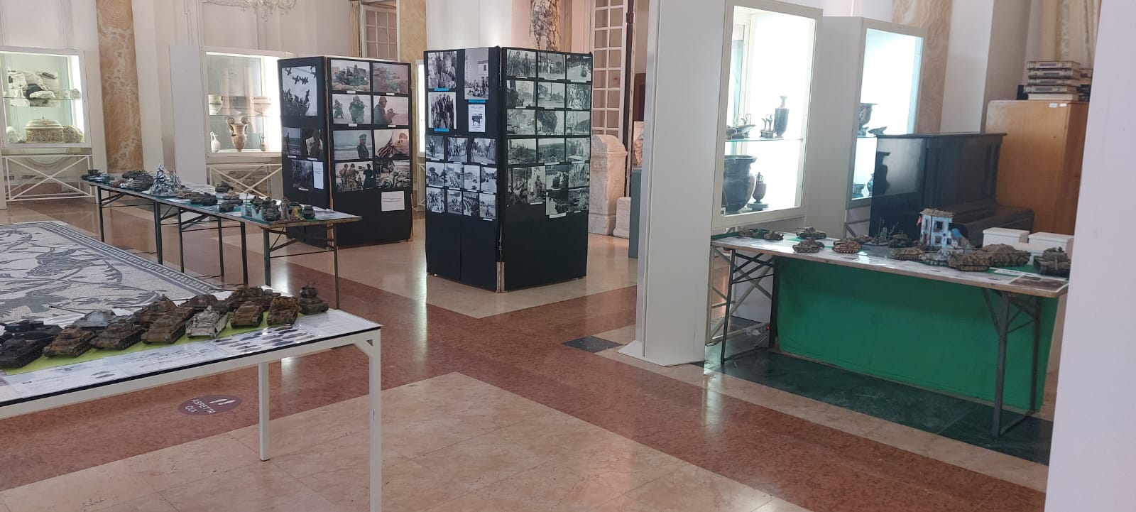 Anzio, a Villa Adele  la mostra fotografica e di modellismo militare