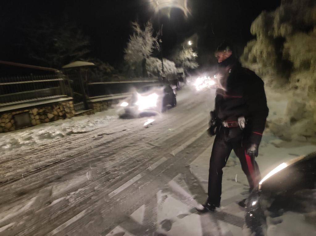 carabinieri neve