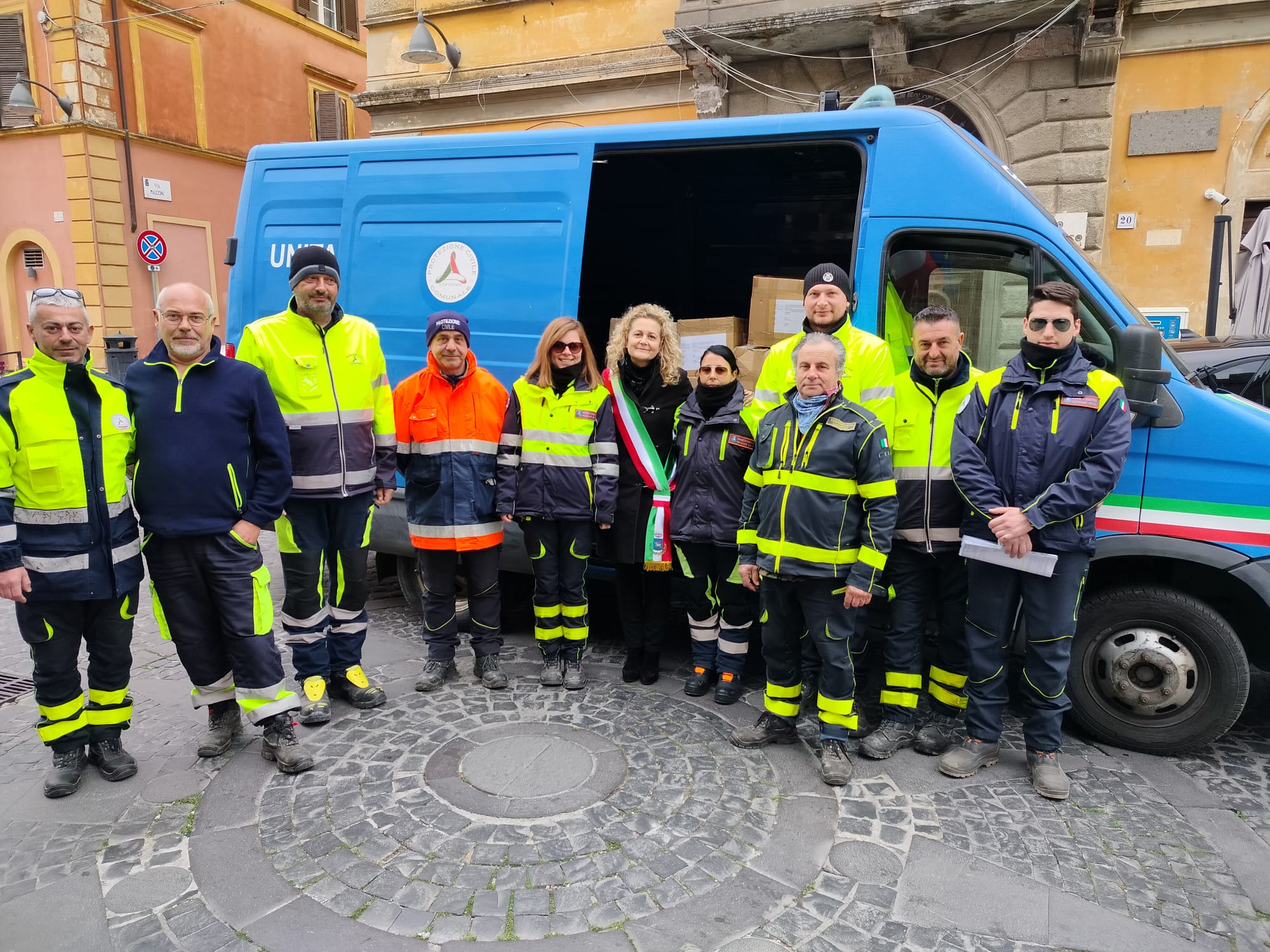 Cerveteri, 600kg di beni di prima necessità per Turchia e Siria