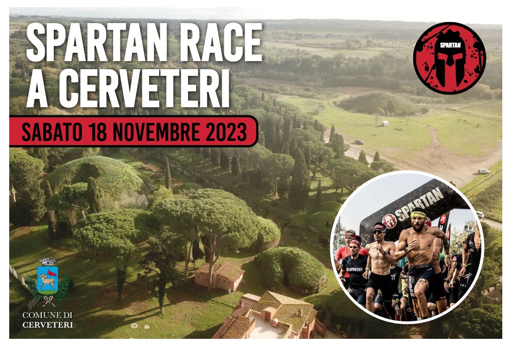 Cerveteri: a novembre la Spartan Race, la più grande gara di corsa ad ostacoli