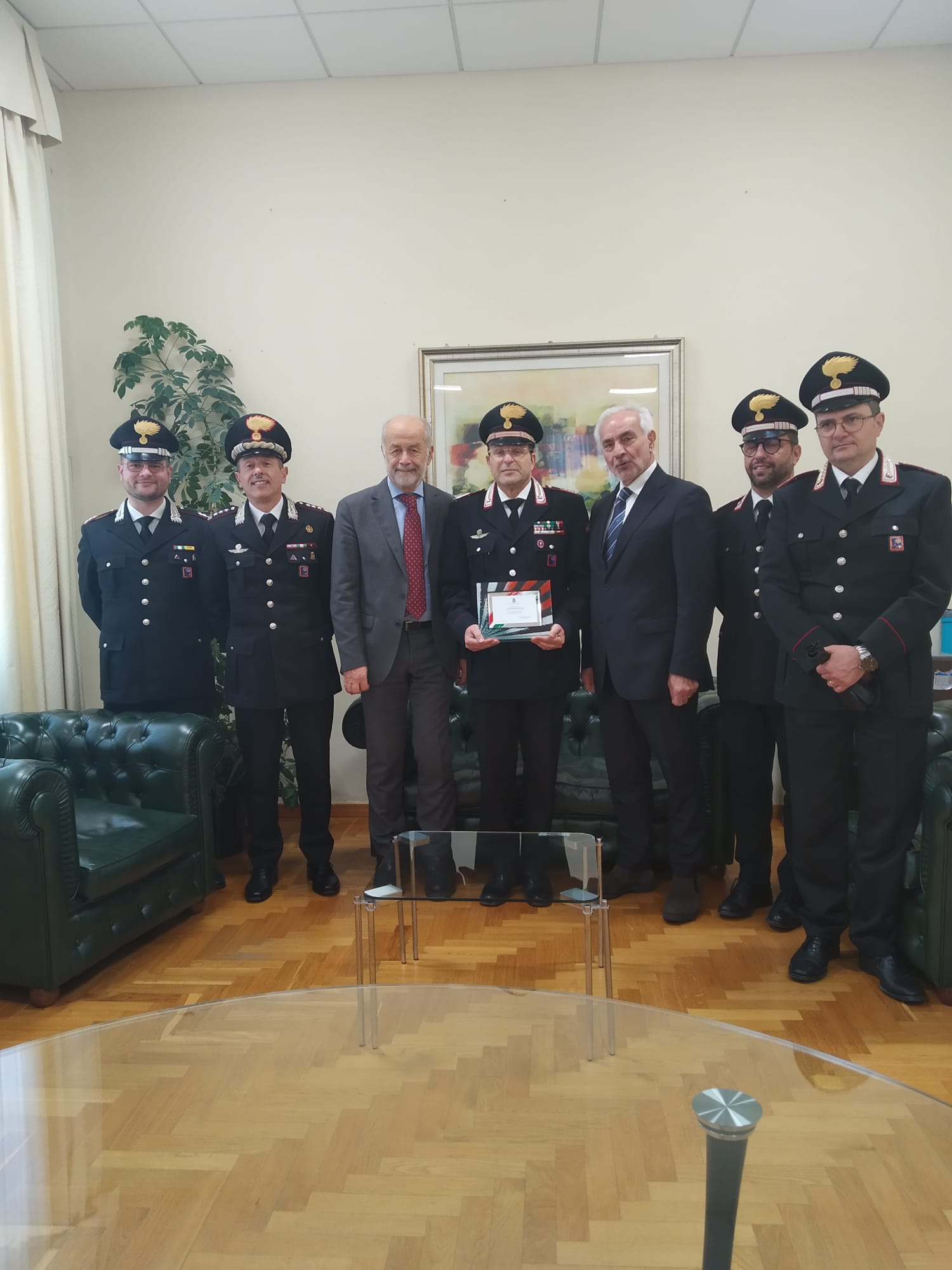 Latina, il Comune premia il Luogotenente dei Carabinieri Vitantonio Di Muro