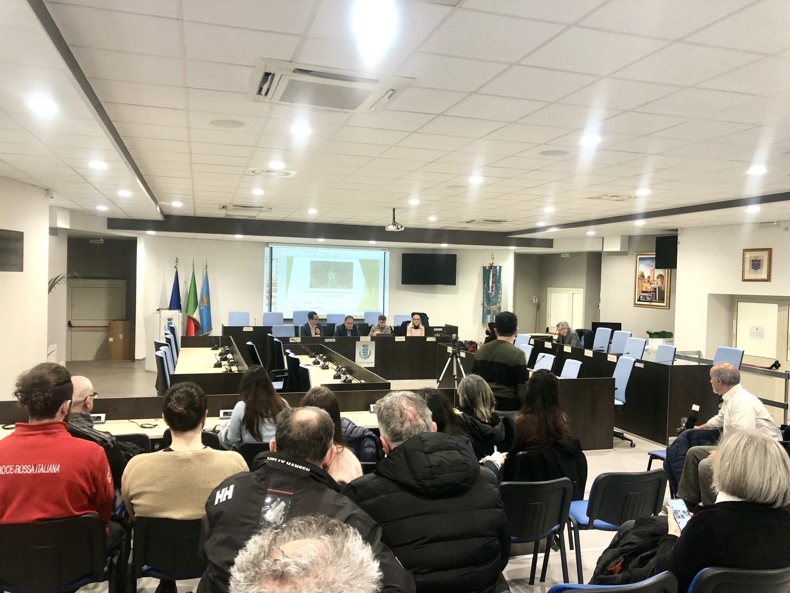 Aprilia, presentato il censimento arboreo del territorio comunale