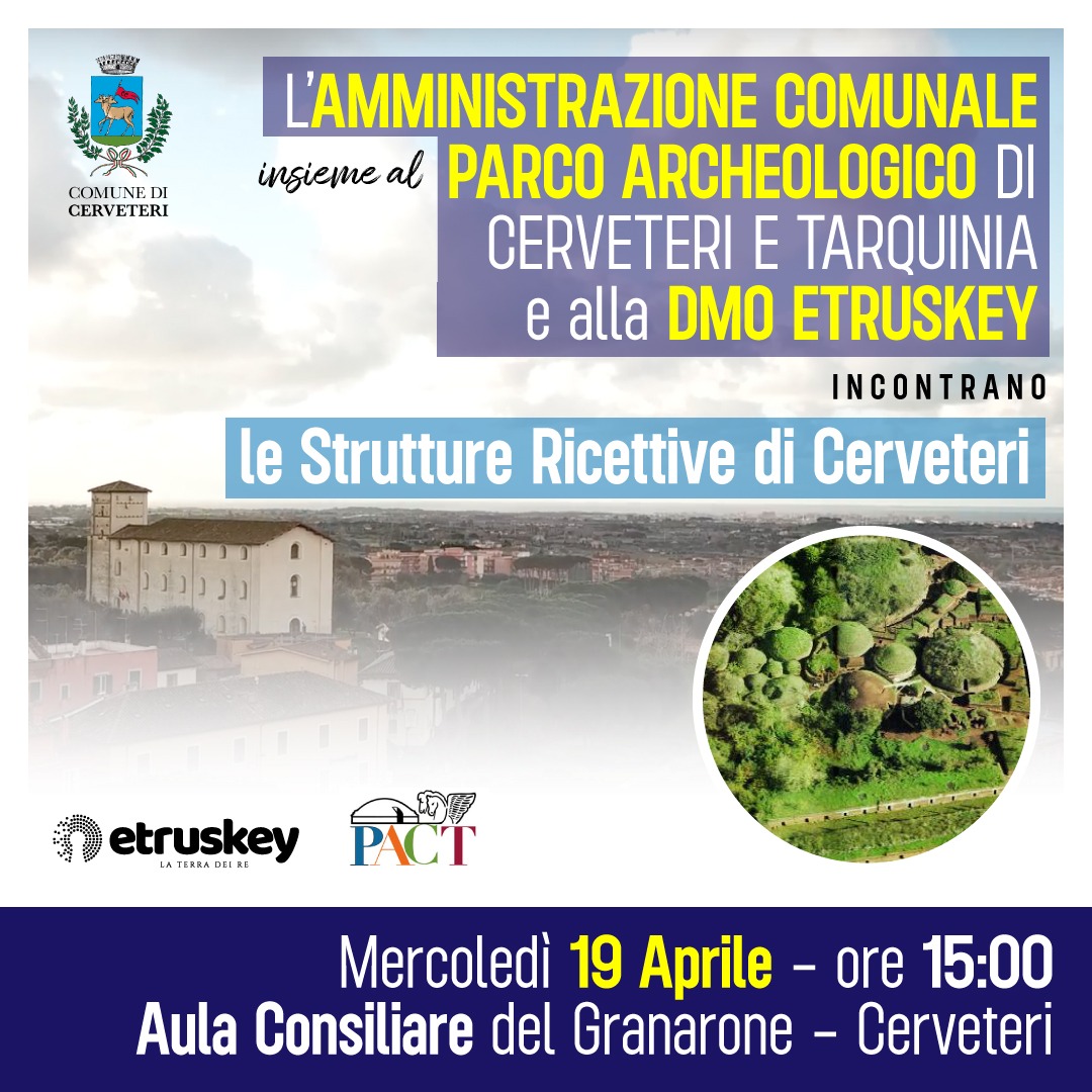 Cerveteri, incontro al Granarone con il Parco Archeologico e EtrusKey