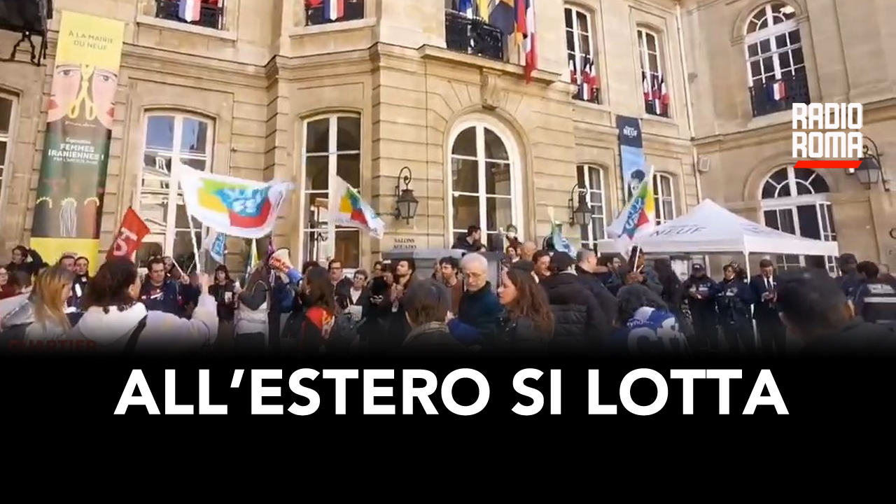 Qui si tace, all’estero si lotta