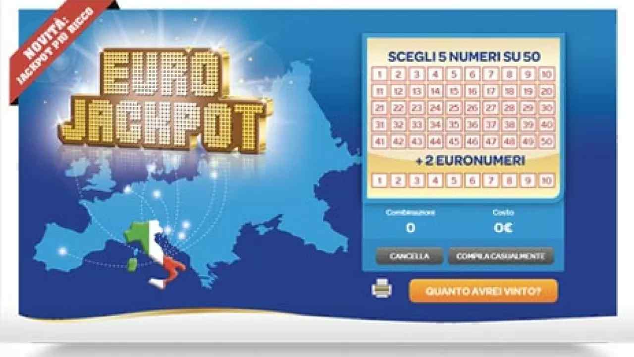 Eurojackpot 18 luglio 2023, l’estrazione di oggi ed i numeri vincenti