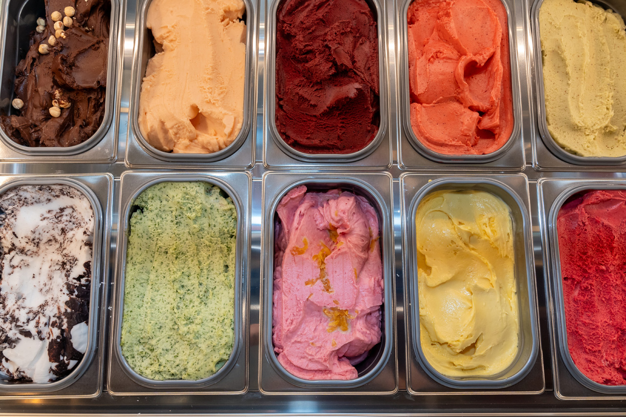 Gelateria in centro a Roma
