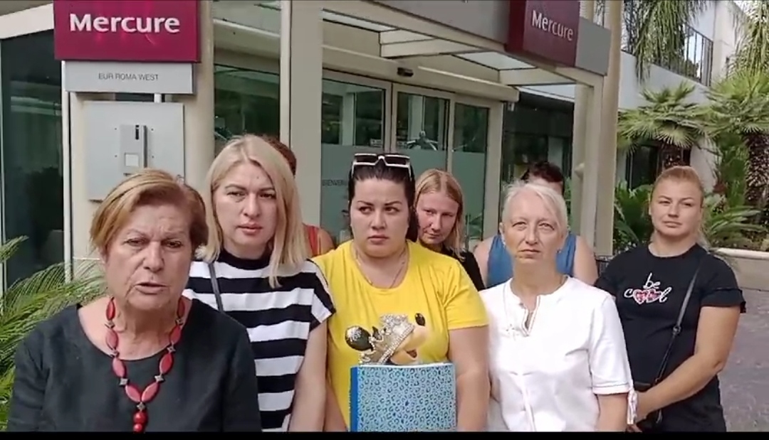 Profughi ucraini trasferiti dall'hotel Mercure, parla Luisa Laurelli