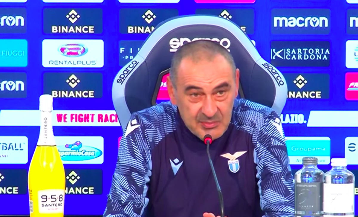Sarri: "Stimo molto Gasperini. Derby? È una sfida tra due popoli"