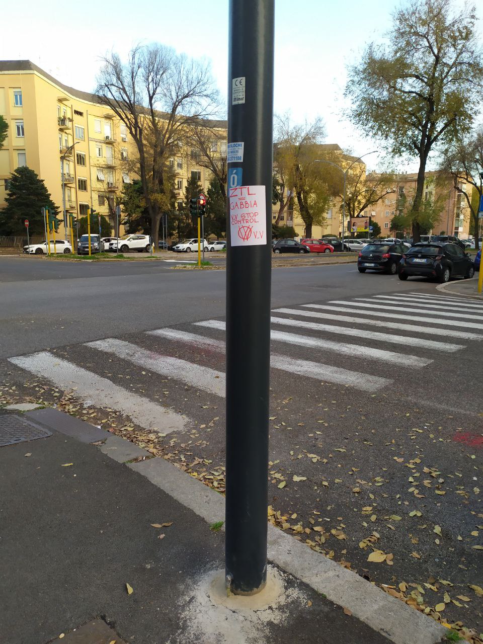 Guerrieri V_V azione varco ZTL via Palmiro Togliatti 2 Guerrieri V_V azione varco ZTL via Palmiro Togliatti 2