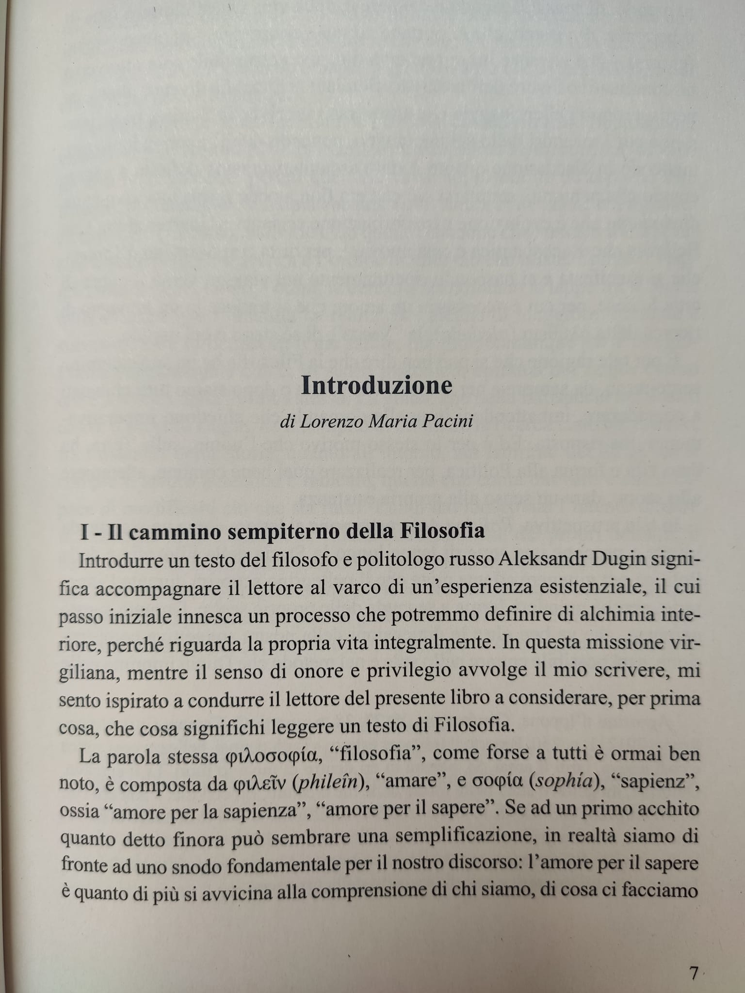Politica Aeterna -Introduzione di Lorenzo Maria Pacini (la Russia non è come ce la raccontano)