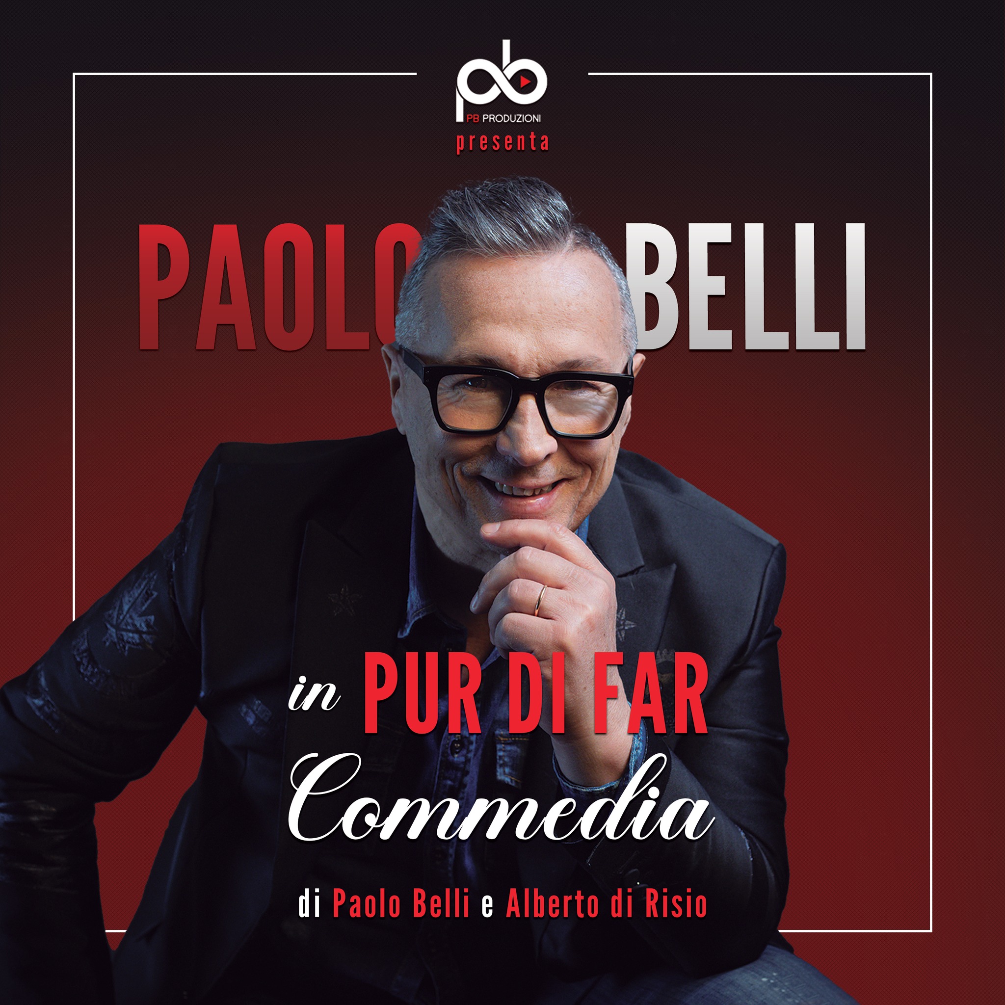Paolo Belli al Teatro Olimpico: arriva lo spettacolo Pur di far commedia