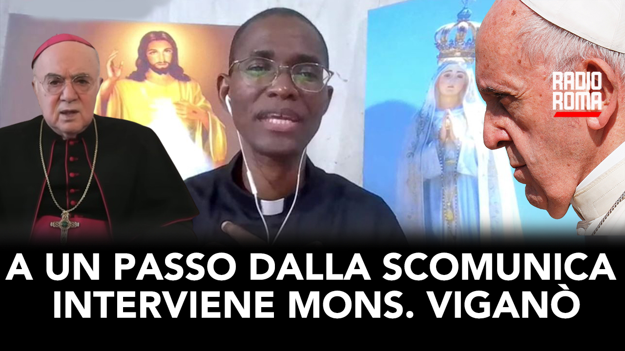 Francesco: scomunicatelo! interviene Mons. Viganò (Con Padre Janvier Gbénou, 24/04/2024)