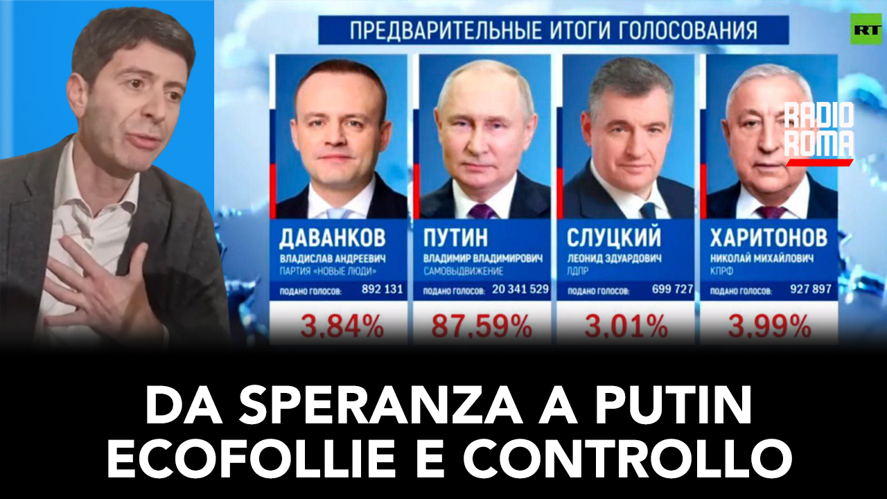 Da Speranza a Putin: elezioni, ecofollie e controllo (Con Andrea Caldart e Gino Carnevale, 29/03/2024)