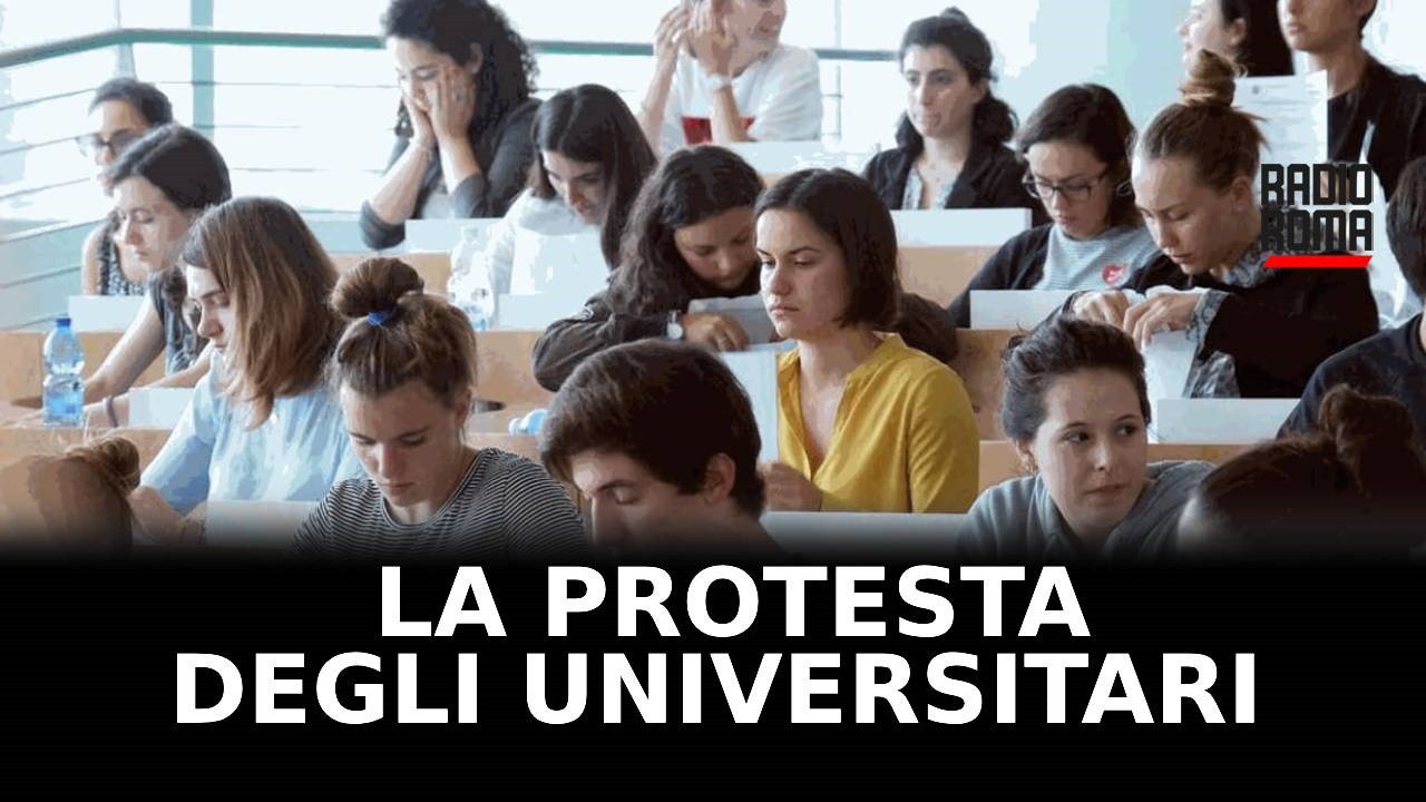 Roma, la protesta degli universitari: inaccettabile il livello degli studentati