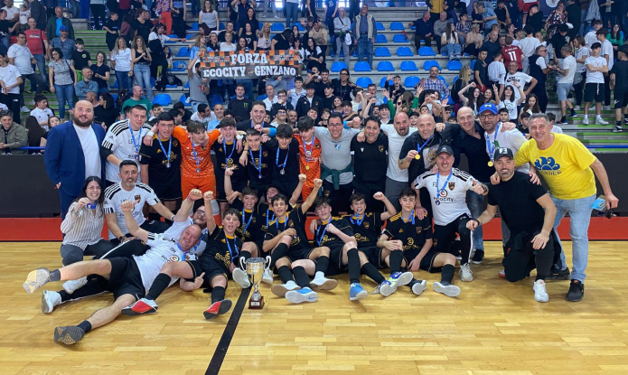 Fustal: l'Ecocity Genzano conquista la coppa regionale Under 15, disputati play-off e play-out di Serie C1